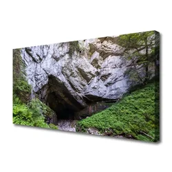 tulup.si Slika na platnu Mountain cave narava 125x50 cm