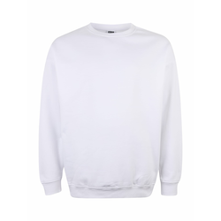 Urban Classics Majica Basic Crewneck, bela