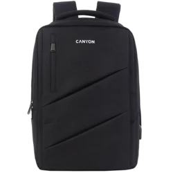 CANYON backpack BPE-5 Urban USB 15.6 Black