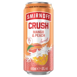 Smirnoff Cider Crush Mango&Peach, 0.44l