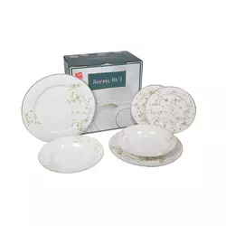Sigma Set za ručavanje CL241137, Grančice, Porcelan, 18 komada