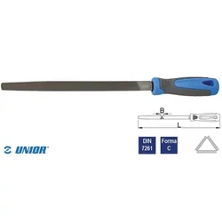 Turpija za metal trougaona 300mm fina 764HS UNIOR