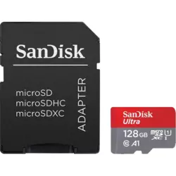 SANDISK Memorijska kartica Ultra A1 Micro SDXC 128GB + Adapter - SDSQUA4-128G-GN6IA