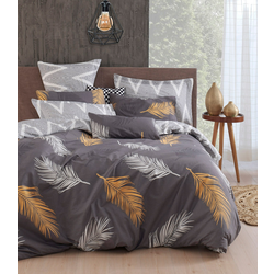 L`ESSENTIEL MAISON Komplet posteljina (240 x 220) Olivia Gold Grey vPoly