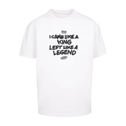 Mens T-shirt Like A Legend Oversize white