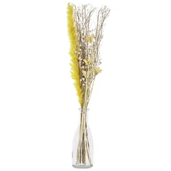 Eglo living suvo cveće staklo, žuto Caraquet 428065