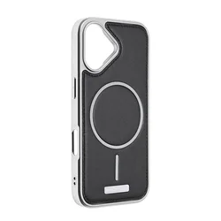 Maska za iPhone 17 6.3, Magsafe Urban Leather, Crna