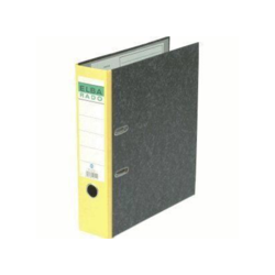 Elba Rado ring binder Aluminium,Cardboard Black,Yellow