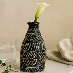 Keramička vaza Greek Taper Chocolate