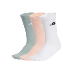 Adidas Čarape C Ess Crw 3P KF4553, 3 para, Svetlozelene, roze i bele