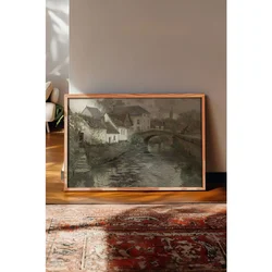 Dekorativna slika u okviru 30 x 40 cm