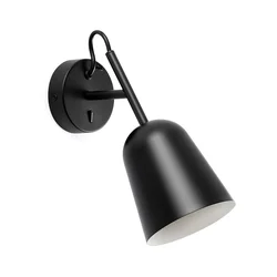 FARO 28257 - Zidna lampa STUDIO 1xE14/8W/230V crna