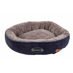 SCRUFFS THERMAL postelja za mačke ring MODRA