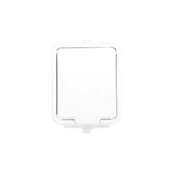 shumee Enojna vtičnica schuko, hermetična, bela, cedra, s PE 16A IP44 GWN140PC01