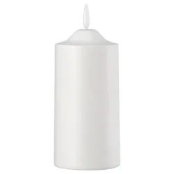 SMALOM LED top sveća, na baterije bela, 14 cm