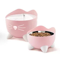 Catit | Pixi Combo Fontana za vodo 2.5L + posoda Roza