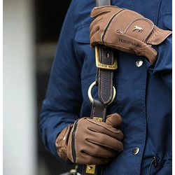 Horseware Ireland Jahalne rokavice brown-7