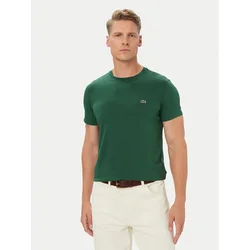 Lacoste Majica TH6709 Zelena Regular Fit