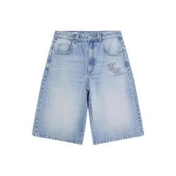 Bershka Hlače moder denim