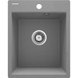 Deante ZRC_S103 - Kuhinjski sudoper CORIO 50x40 cm granit/metalno siva