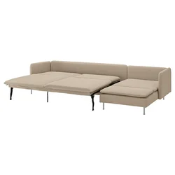 SÖDERHAMN Sofa ležaj 4-sed, s lenjivcem/Kelinge bež