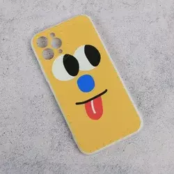 Maska Smile face za iPhone 11 Pro 5.8 zuta
