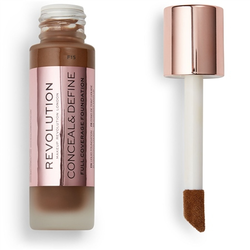 Revolution tekoča podlaga - Conceal & Define Full Coverage Foundation - F15