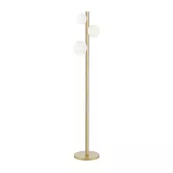 Zuma Line F0574-03N-V6AA - Podna lampa FORES 3xG9/33W/230V zlatna