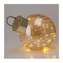 LED božićna dekoracija 20xLED/3xAAA prečnik 20 cm topla bela kugla
