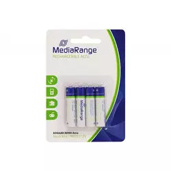 MediaRange MRBAT120 Punjive baterije 4 kom 800MAH AAA