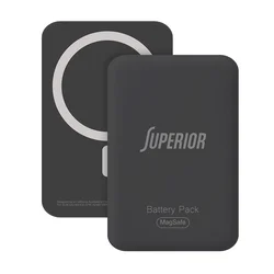 Superior Power bank MagSafe, 15W, 10000 mAh, Crni