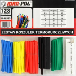 Komplet termoskrčljivih cevi 128 kosov (20/100)
