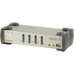 ATEN 4-vratno KVM-stikalo Aten, USB, PS/2, VGA