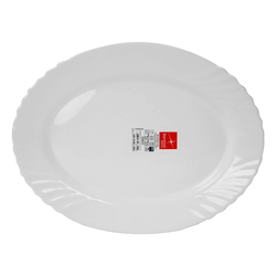 BORMIOLI ROCCO Ovalni tanjir za serviranje Ebro 36cm beli