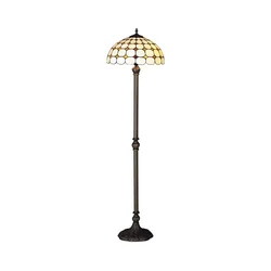 Brilagi - Tiffany vitražna podna lampa DORAN 2xE27/60W/230V