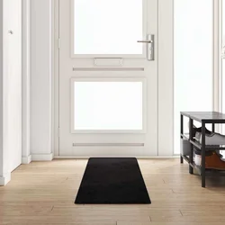 Tepih trkač Crna 50 x 300 cm 100% Polipropilen Tuft