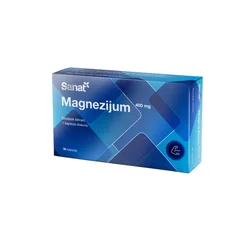SANAT MAGNEZIJUM 400 mg, 30 kapsula