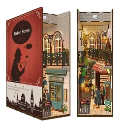shumee Miniaturna hiša Book Nook - Sherlock Holmes z ulice Baker - Tonecheer