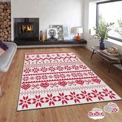 Conceptum Hypnose Tepih sa novogodišnjim motivima Asr-Crpt-99, Pravougaoni, 100 x 140 cm, Šareni