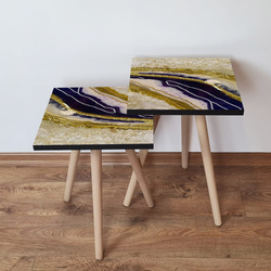 HANAH HOME Set 2 stočića 2Shp114 Multicolor