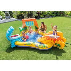 Proizvod sa nedostatkom - OUTLET - Bazen decji 2.49 x 1.91 x 1.09 - dinosaurus play centre ( 047327 )