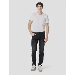 KOROSHI Kargo kavbojke  črn denim