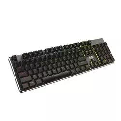 MS INDUSTRIAL gejmerska tastatura ELITE PRO RGB (Siva)  Optičko-mehanički tasteri, EN (US), 104