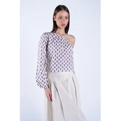 Trend Alacati Stili Ženska bluza Alc-X15098, Krem