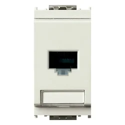 RJ45 CAT5E NETSAFE UTP UTIČNICA BIJELA