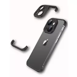 LENS PROTECTOR IPHONE 13 CRNA SILIKONSKA ZASTITA
