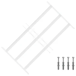 Sigurnosna rešetka za prozore s 3 poprečna okvira 3 pcs