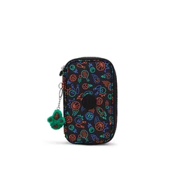 KIPLING Etui 50 Pens modra/zelena/oranžna/črna