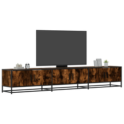 TV ormarić boja dimljenog hrasta 240x35x41 cm konstruirano drvo