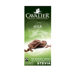 Mlečna čokolada s stevio, brez sladkorja 85g
